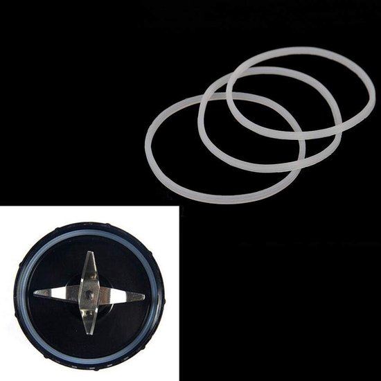 Store_9 - Vervangingsgaskets - Rubber O-ringen - Duurzaam en Flexibel - 6 Stuks - Geschikt voor Blender en Juicer - Magic Flat/Cross Blade van Merkloos — afbeelding 5