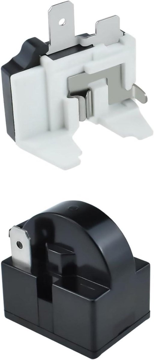 Koelkast Onderdeel - Reparatieset Compressor - Koelkast Reparatie - 1 Pin 4.7 Ohm - 30 Gram - Zwart