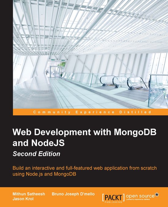 Web Development with MongoDB and NodeJS - cover