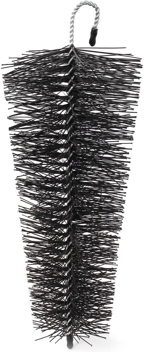 Dakgootborstel Conisch - Gootbescherming Bladvanger - Regenpijp Ontstoppen - Aanpasbaar Conisch Model - 25 cm 8-12 cm - Zwart