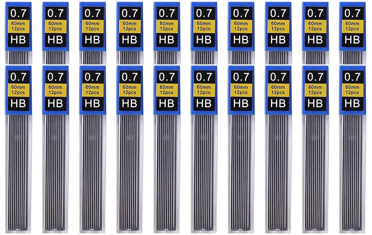 Allecto - 240pcs 0.7mm Vullingen - Betrouwbare schrijfervaring - 240 vullingen - Geschikt voor studenten - Perfect voor professioneel gebruik