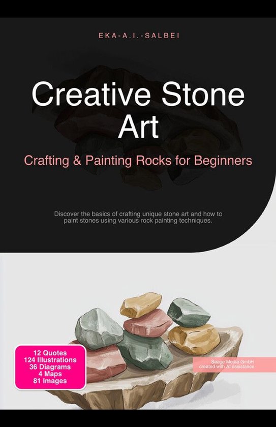 Creative Stone Art: Crafting & Painting Rocks for Beginners - cover