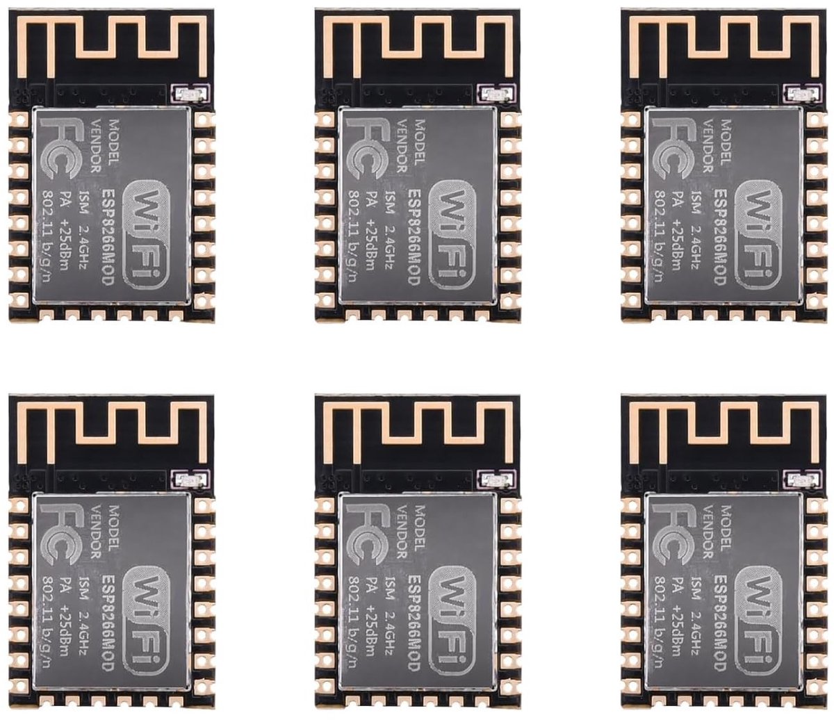 Dailygoody - ESP-12F Wifi-moduleboard - Draadloze WiFi-module - Externe seriële poort - Compact formaat - Ideaal voor IoT-toepassingen - Verbeter jouw