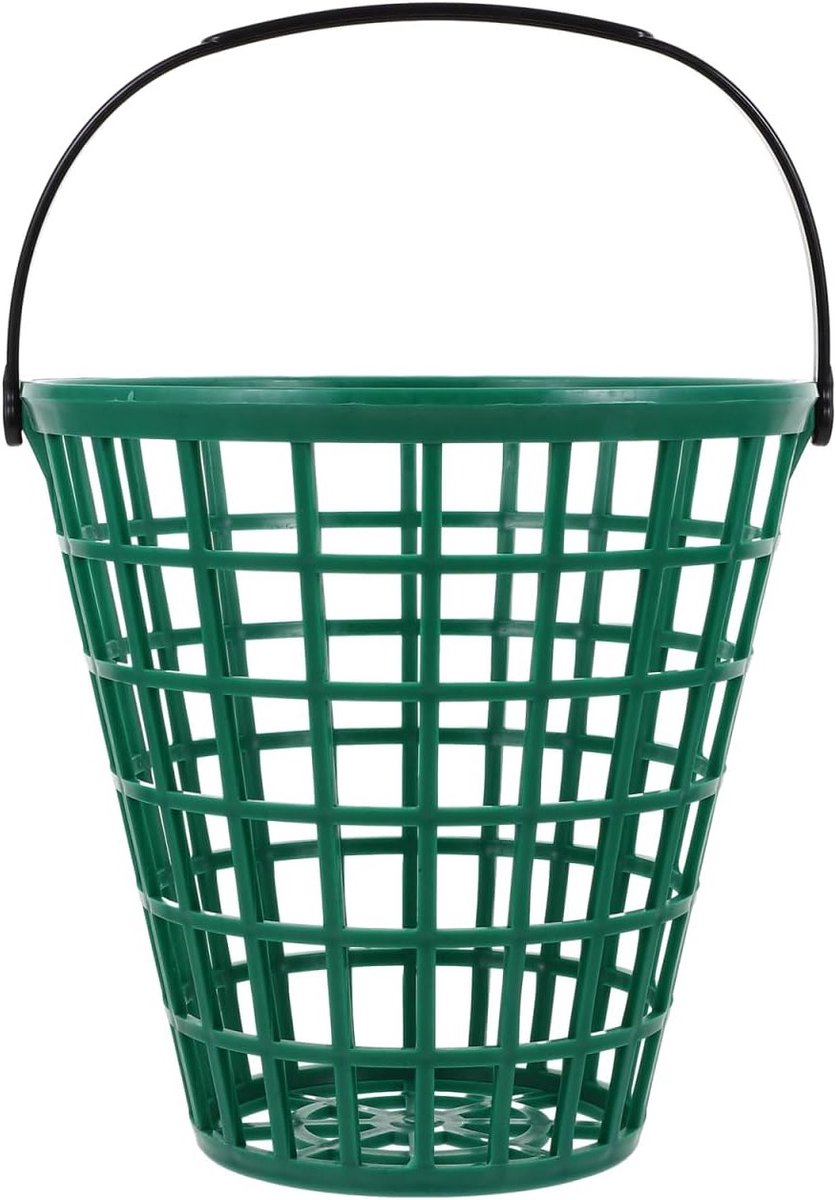 Golfbal mand met handvat - Ruime container voor 75 golfballen, ideaal voor golfaccessoires en training