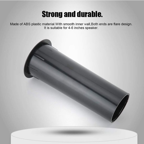 Dailygoody - Luidsprekerpoortbuizen - Subwoofer Vervangonderdelen - Ideaal voor Doe-het-zelf - Zwart - Bass Enhancer - Geschikt voor Surround Sound-sy van Merkloos — afbeelding 4