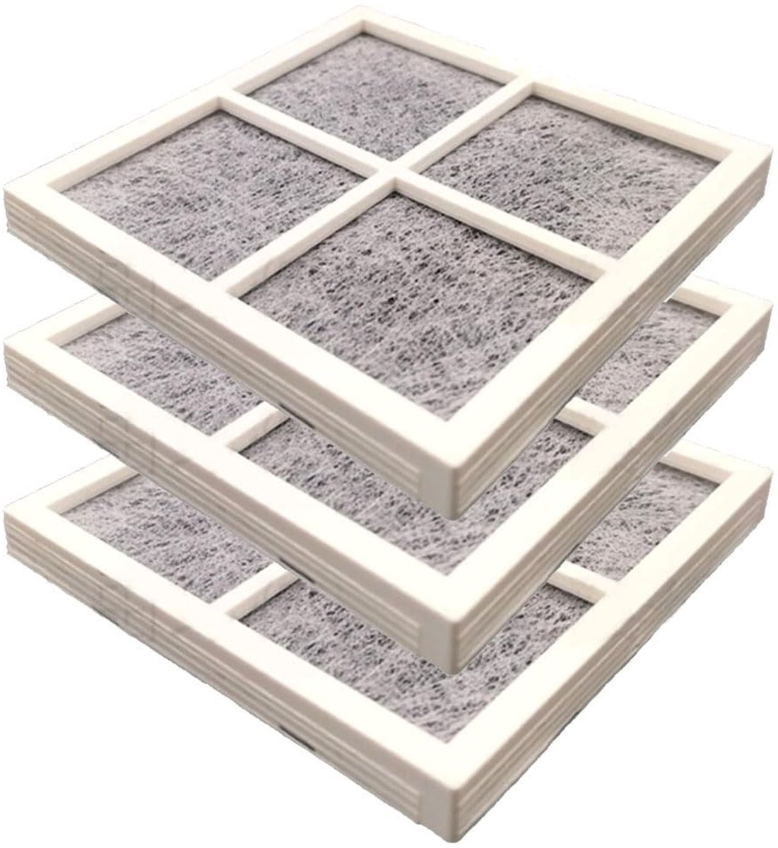Dailygoody - Koelkast Filter - Vervanging Luchtfilter - Houdt Lucht Fris - 3 Stuks - Koelkast Accessoires - Geschikt voor LG en Kenmore
