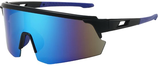 Dailygoody - Gepolariseerde Fietsbril - Sport Zonnebril - UV400-Bescherming - Blauw - Skibril - Outdoor Fiets - Uniseks Volwassenen