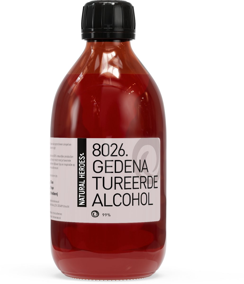 Natural Heroes - Gedenatureerde Alcohol (99%) 300 ml