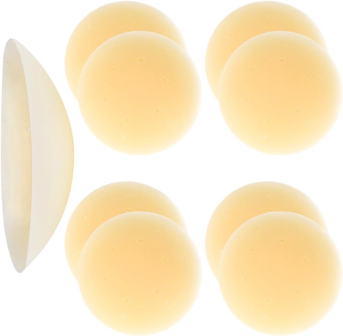 Set van 4 Zelfklevende Push-Up Bh's, Strapless en Onzichtbaar, Herbruikbare Silicone Tepelcovers voor Avondjurken
