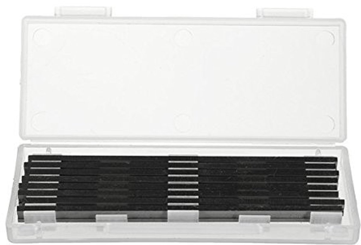 Dailygoody - Omkeerbare Schaafmessen - 8 Stuks - Duurzaam en Hoogwaardige Kwaliteit - 82mm x 5.5mm - Geschikt voor Schaafmachines - Perfect voor