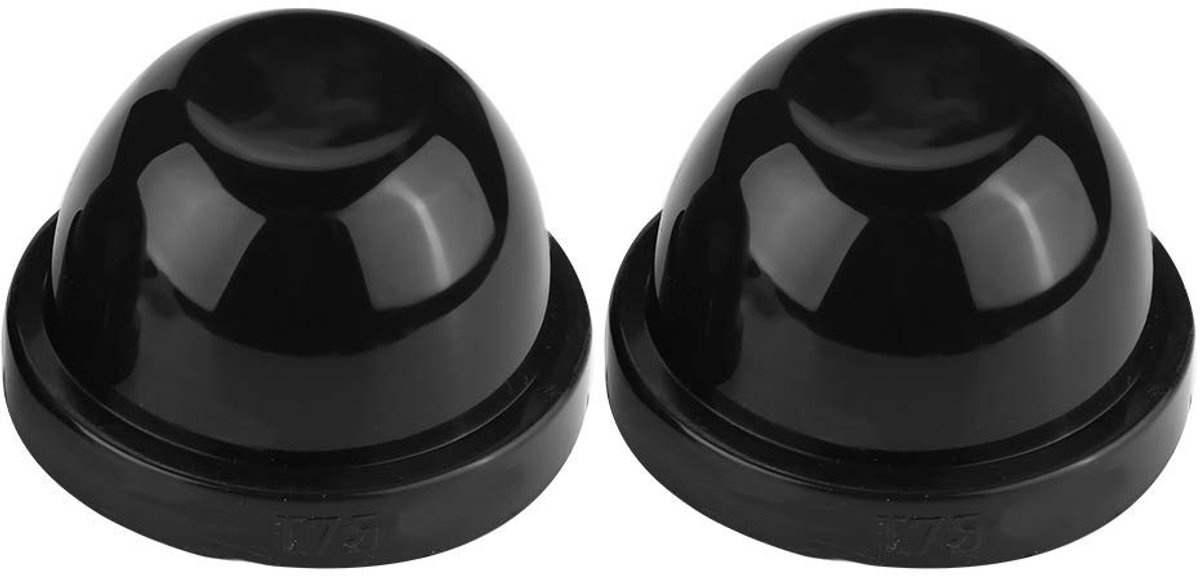 Dailygoody - Yctze 75mm LED Scheinwerfer - Staubdicht en Wasserdicht Gummigehäuse Dichting - 2 Stuks