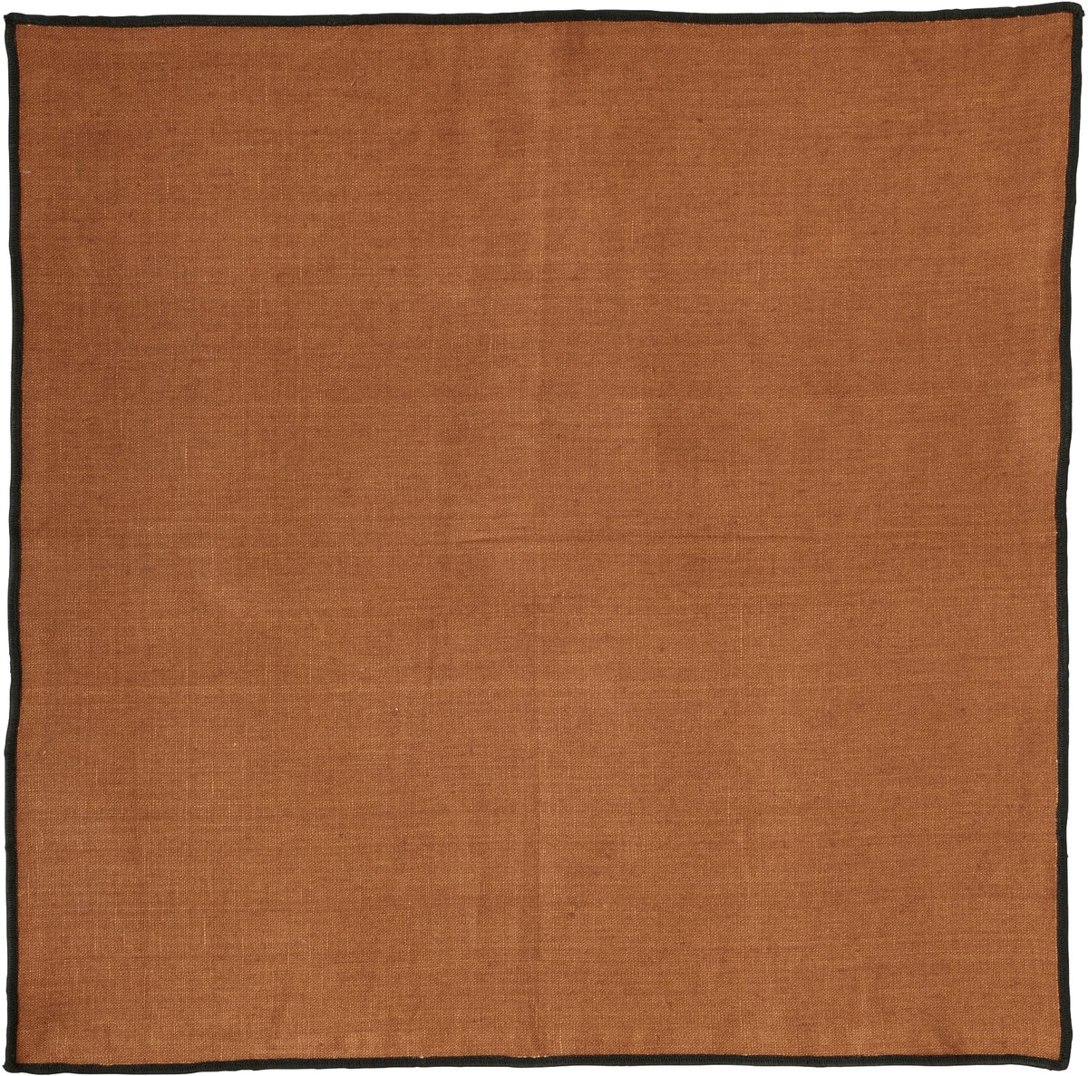 ASA Selection servet Ginger, stoffen servet, halflinnen, bruin, 45 x 45 cm, 37771065