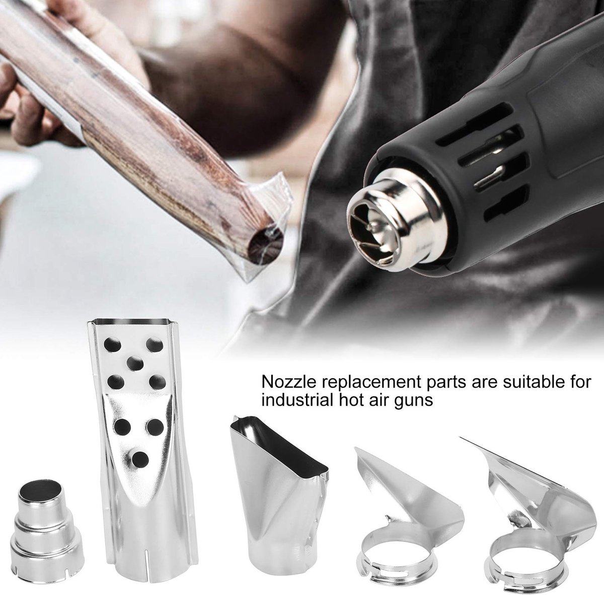 BeiJingLiangPinJiaZuoKeJiWenHuaFaZhanYouXianGongSi Massagegun Percussie Accessoire Roestvrij Staal - afbeelding 2