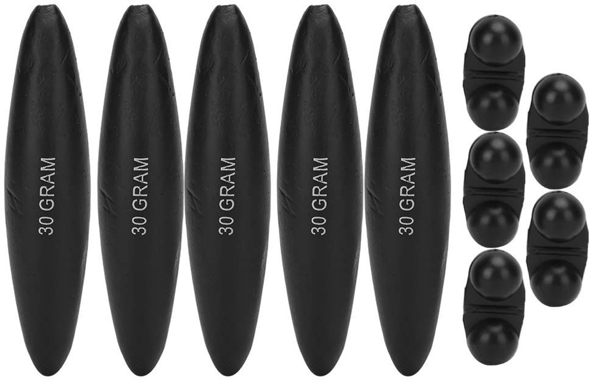 Dailygoody - Zwart Visvlotter - Goede flexibiliteit - Hoge sterkte - Visaccessoires - Praktisch voor wild fishing - Geschikt voor alle soorten vis