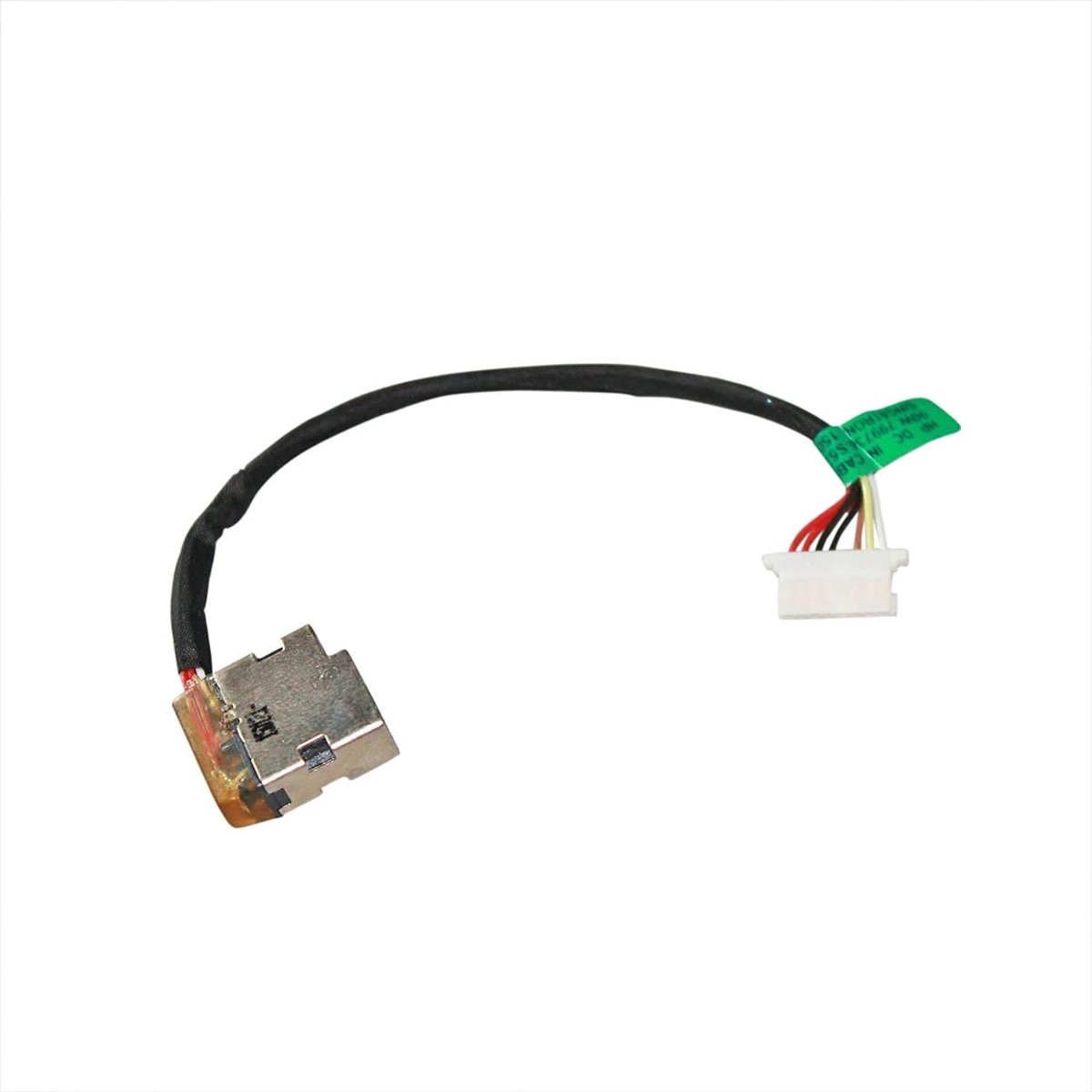 Dailygoody - DC Power Jack Draad Kabelboom Vervanging - Hoogwaardige Kabel - Geschikt voor HP 15AC 15AF - Betrouwbare Verbinding - Inclusief 1 Kabel -