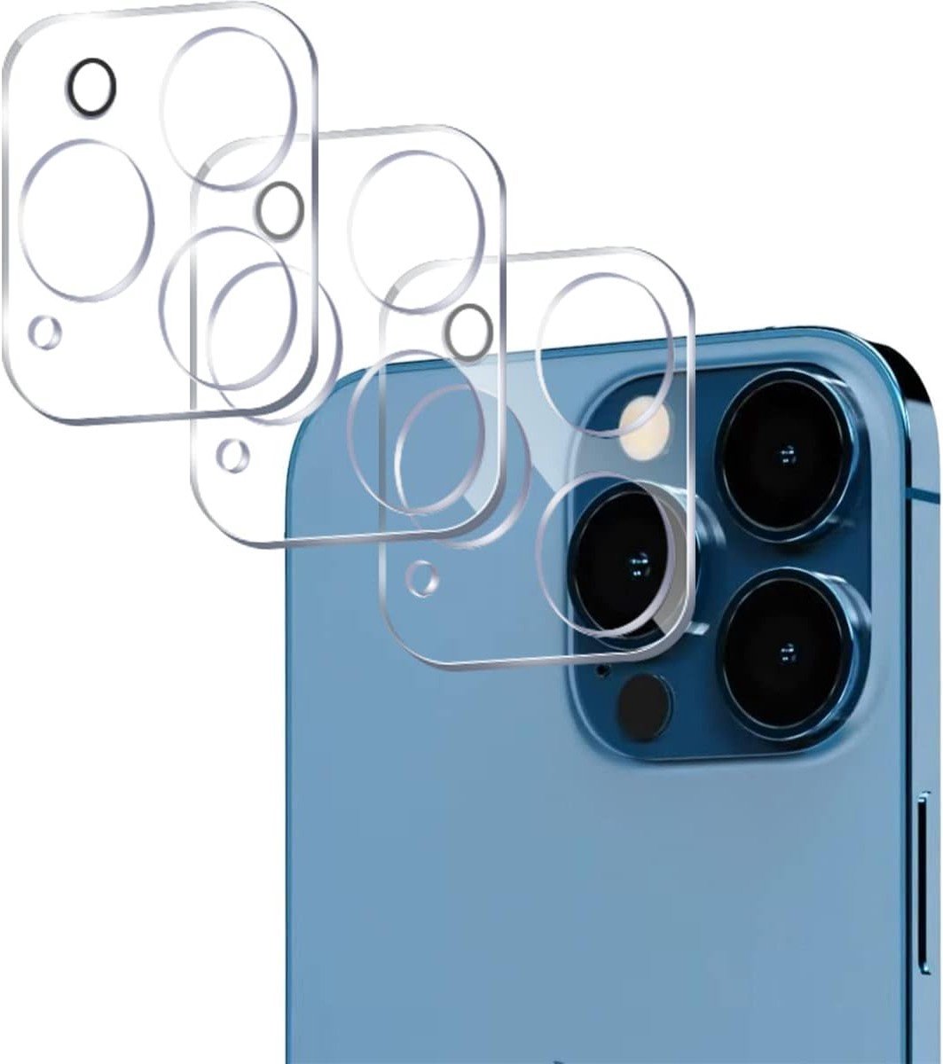 Camera Lens Protector voor iPhone 12 Pro Max - HD Duidelijk, Anti-Kras, 3-Pack Lens Bescherming