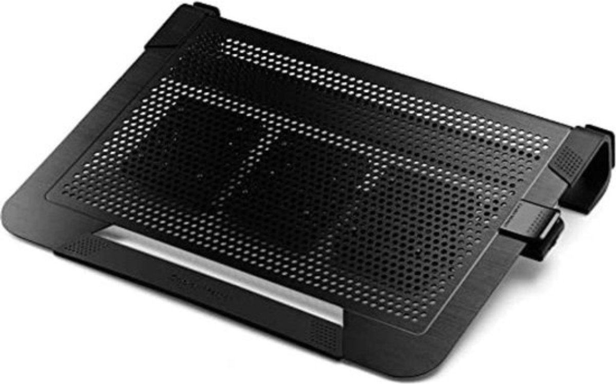 Thuys - Laptop Cooler - Laptop Stand - Laptop Verhoging - Standaard - Cooling Pad - Matt Zwart