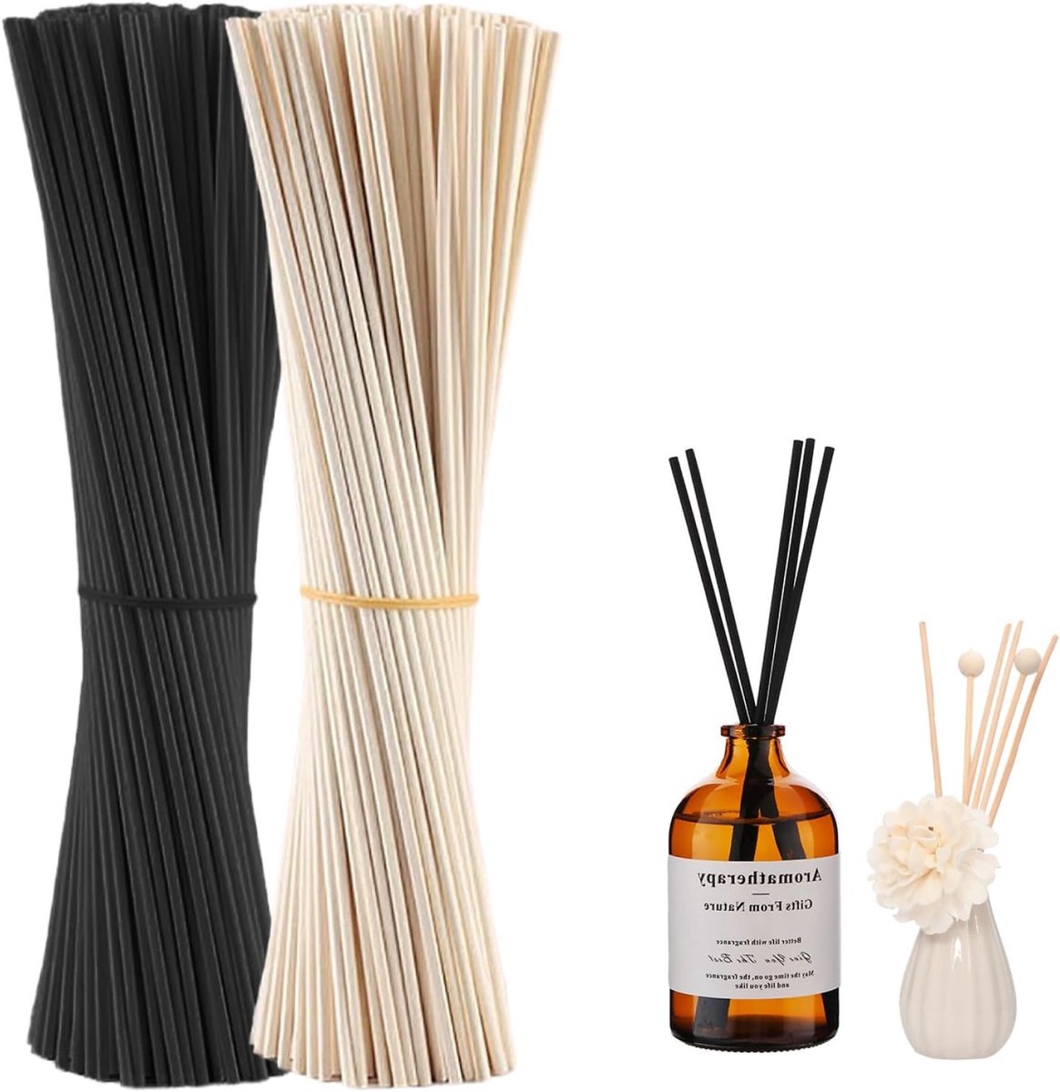 Set van 100 Grote Diffuser Stokken van 30 cm x 3 mm voor Geuren, Aromatherapie en Luchtver