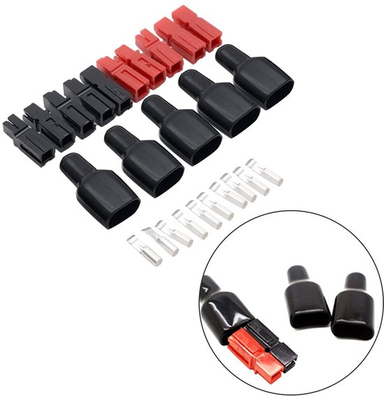 Store_8 - Anderson Style Power Pole Connectors - 5 paar - Hoogwaardige kwaliteit - Rubber boot sleeves - Elektrische aansluitingen - Voor veilig ge... van Store 8 — afbeelding 4
