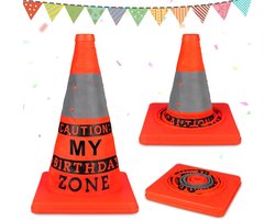Dailygoody - Originele verjaardagscadeaus - Veiligheidskegel - Unieke verjaardagssfeer - Oranje - Grappige cadeaus - Voor mannen - Geschikt voor 18-60