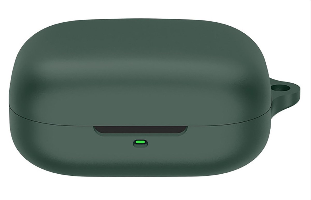 Allecto - Siliconen Hoesje - Ultradun - Valbestendig - Legergroen - Anti-vingerafdruk - Geschikt voor Motorola Moto Buds Plus