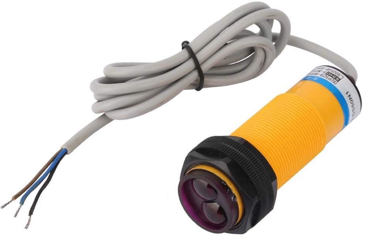 Dailygoody - Infrared Proximity Sensor - E3F3-DS50N1 - Betrouwbare detectie - 70cm - Foto-elektrische sensor - Veiligheidssystemen - Voor automat