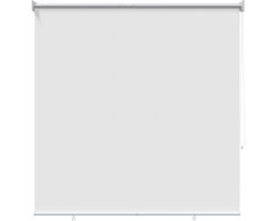 vidaXL - Buitenrolgordijn - UV-bescherming - Wit - 100 - x - 230 - cm - (B - x - H)