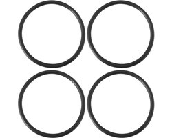 Dailygoody - Filter O-ringen - Nitril Rubber - 75 x 5 mm - Hoge slijtvastheid - Geschikt voor Adey Magnaclean - Set van 4 stuks