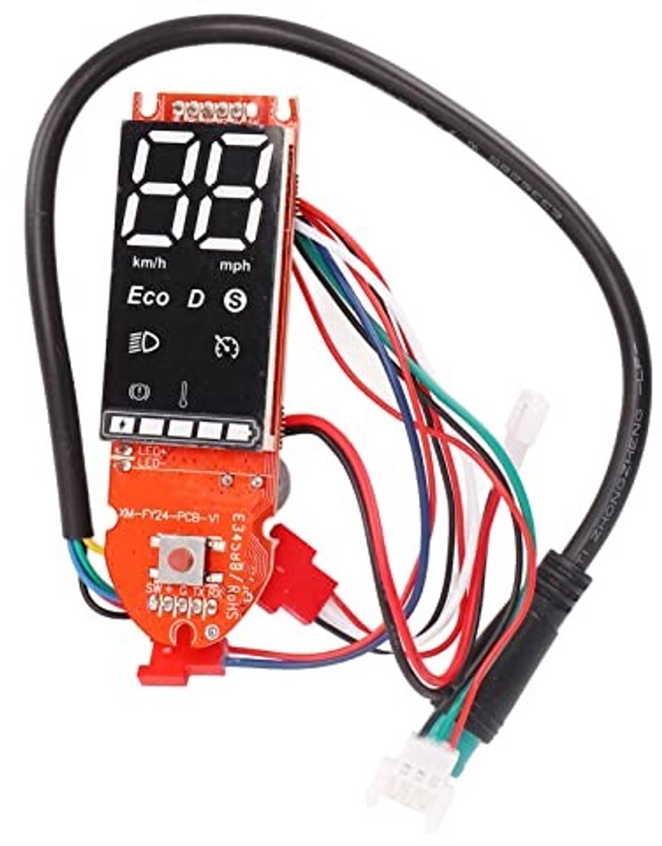 Dailygoody - Elektrische Scooter Dashboard - Bluetooth Circuit Board - Premium Materiaal - Vervangend Onderdeel - Geschikt voor Meeste Modellen - ...