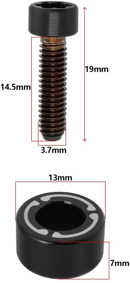 Golfgewicht 12g - Compatibel met Taylormade Drivers - Gewichtsschroef - Eenvoudige installatie - Perfecte pasvorm - Diameter 13mm - Clubgewicht — afbeelding 3
