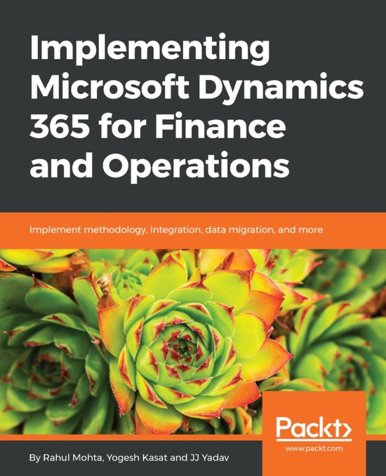 Implementing Microsoft Dynamics 365 for Finance and Operatio ... - cover