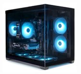 AMD Ryzen 7 5700X Game/Gaming PC|RTX 5060|16GB RAM|1TB SSD|Geschikt voor Fortnite, Minecraft en Roblox op Highest settings|Nvidia GeForce RTX 5060 8G|Mini Aquarium Case|WiFi 6|Bluetooth 5.4|Windows 11 Pro|AURA GC10M
