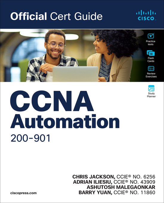 Official Cert Guide- CCNA Automation 200-901 Official Cert G ... - cover