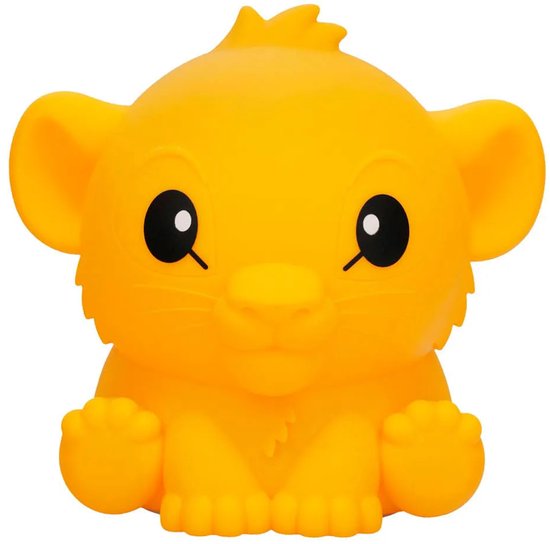 Simba SquishyGlo nachtlamp - oplaadbaar siliconen licht 15 cm - Paladone van Simba — afbeelding 3