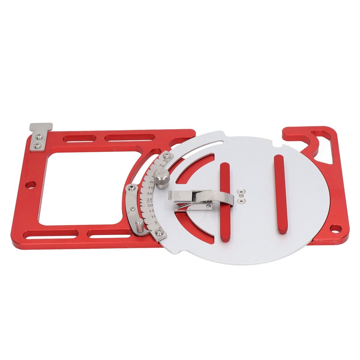NTHProducts - Verstelbare Vierkante Gidsrail - Aluminium Legering - Precisiezaag Gereedschap - Geschikt voor Houtbewerking - Duurzaam en Betrouwbaar