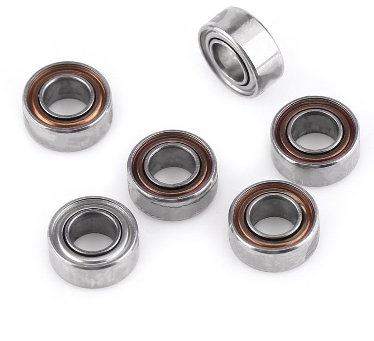 Byshayne - Mini kogellagers - 10 stuks - Hoge kwaliteit - 3x6x2.5 mm - Voor 3D printers - Dubbel afgeschermd - Langdurige prestaties