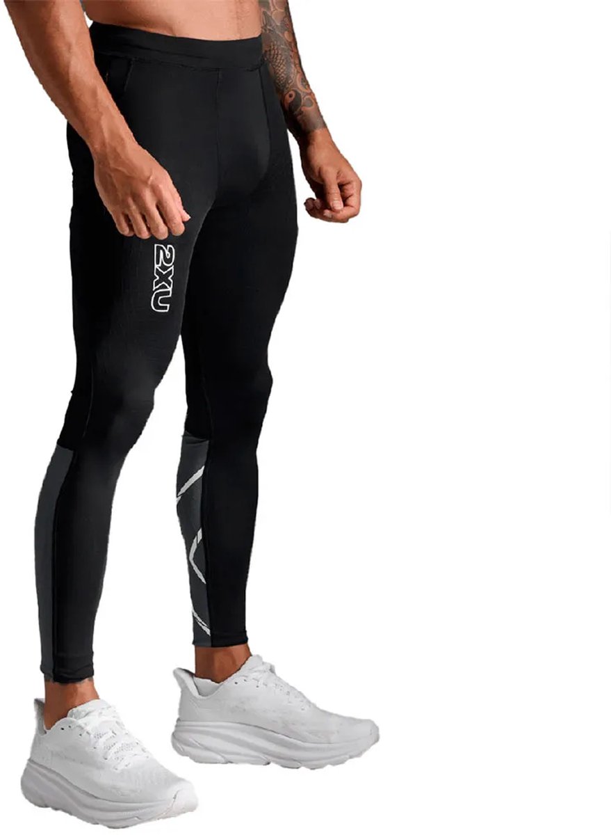 2xu Light Speed React Compression Leggings Zwart L Man