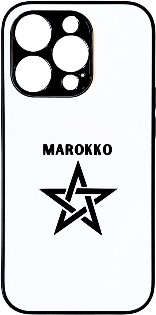 Hacebo® - Marokko telefoonhoesje - Piloot - toeristen - telefoonhoesjes - Marokko cadeau - beste land - Leuk cadeau voor je Vriend om te geven - hoesje geschikt voor iPhone 14 Pro