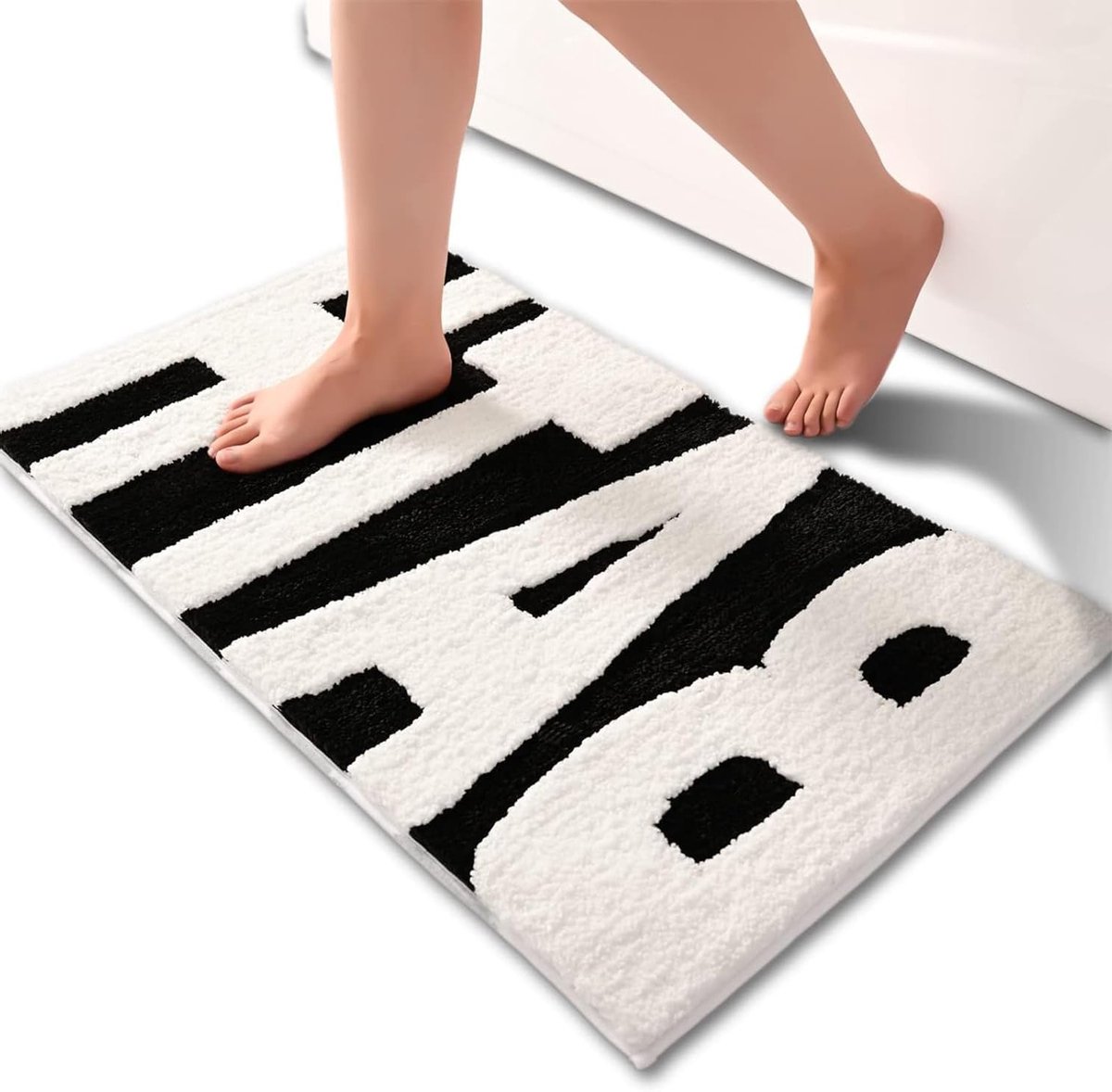 Zachte en Dikke Badmat voor Geluiddemping - Verwijderbare en Wasbare Douchematt 40 x 60 cm, Ideaal voor Badkamerdecor en Comfort