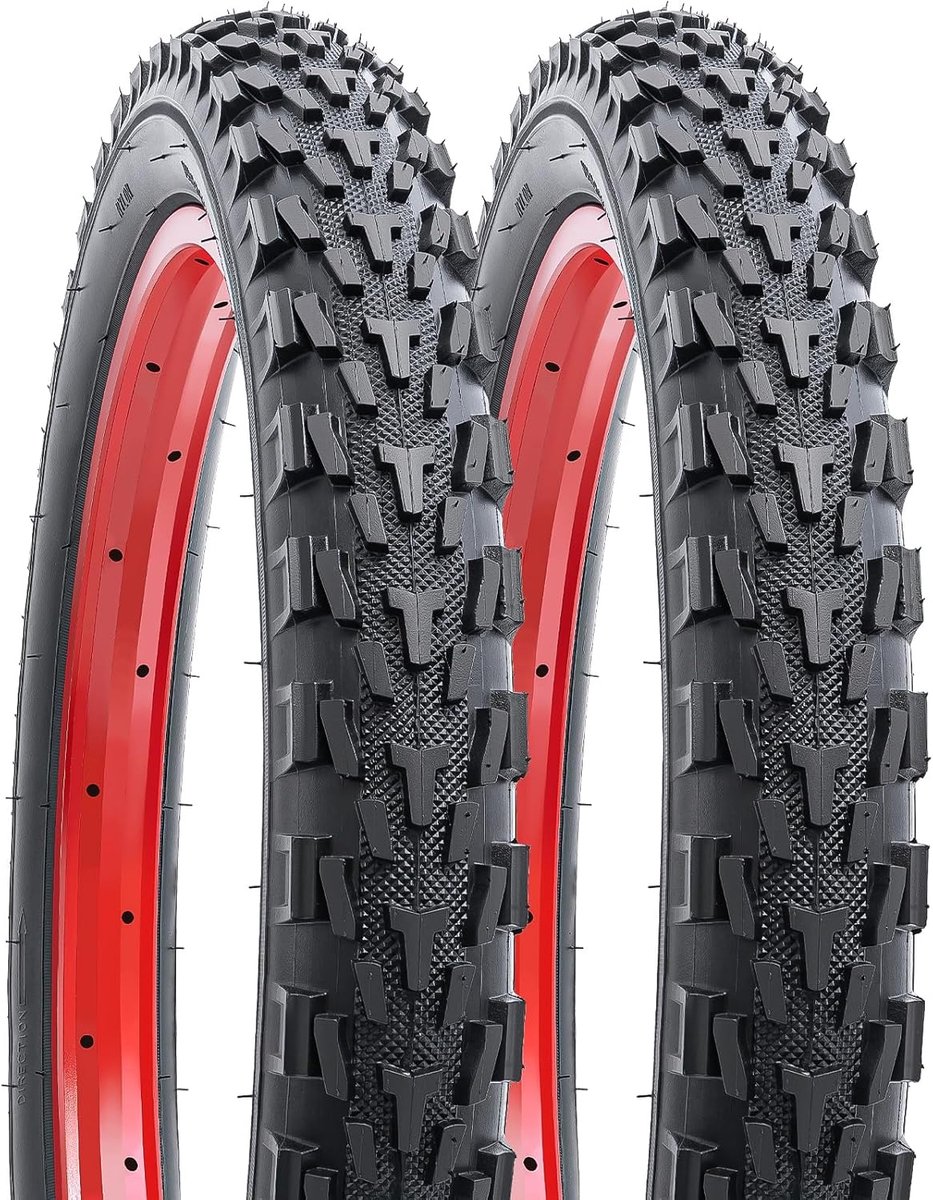 2 Stuks Mountainbike Banden 20 Inch x 2.30 met Heavy Duty Binnenbanden