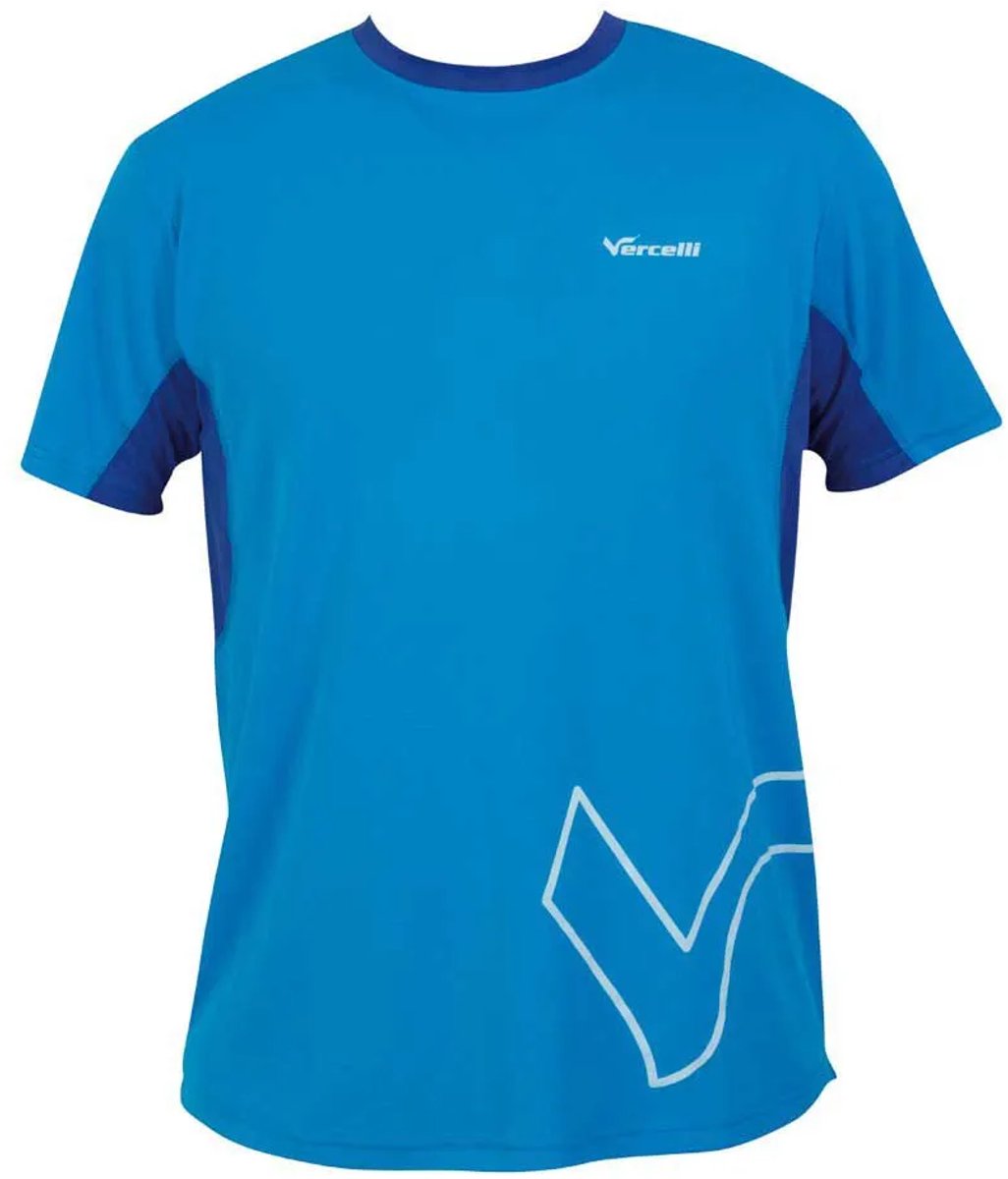 Vercelli Acqua Uv Korte Mouw T-shirt Blauw M Man