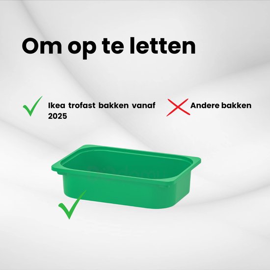 Ikea trofast adapter voor tripp trapp kinderstoel - geschikt voor álle modellen - V3 - Zwart van IKEA — afbeelding 3