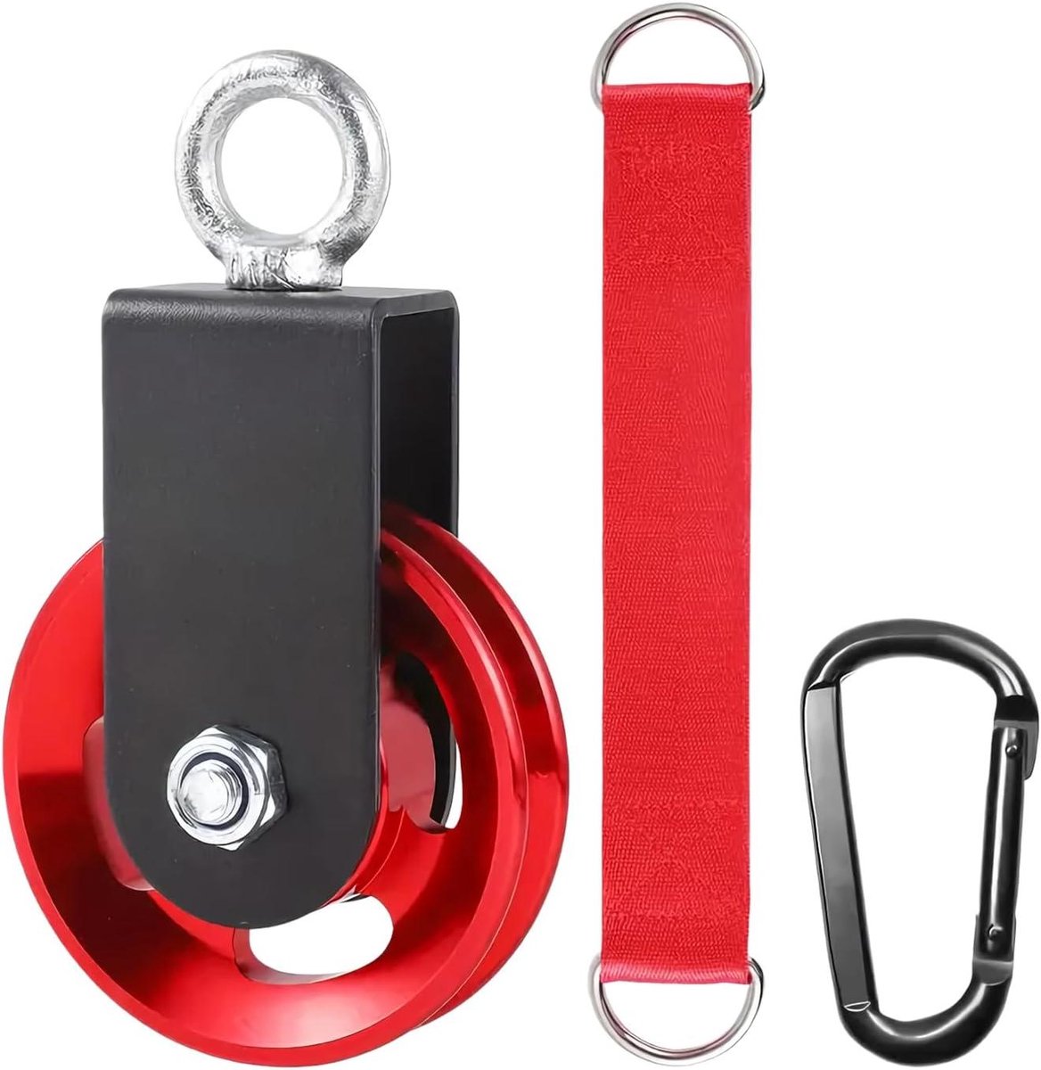 Katrol Systeem - Kabel Katrol - Fitness Kracht - Stil & Roestbestendig - 9cm Diameter - Metaal