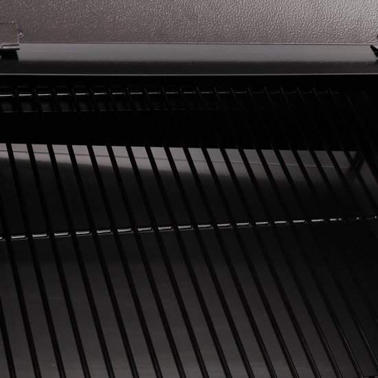 vidaXL - Pelletbarbecue - met - schoorsteen - 104 - cm - ijzer - zwart van VidaXL — afbeelding 3