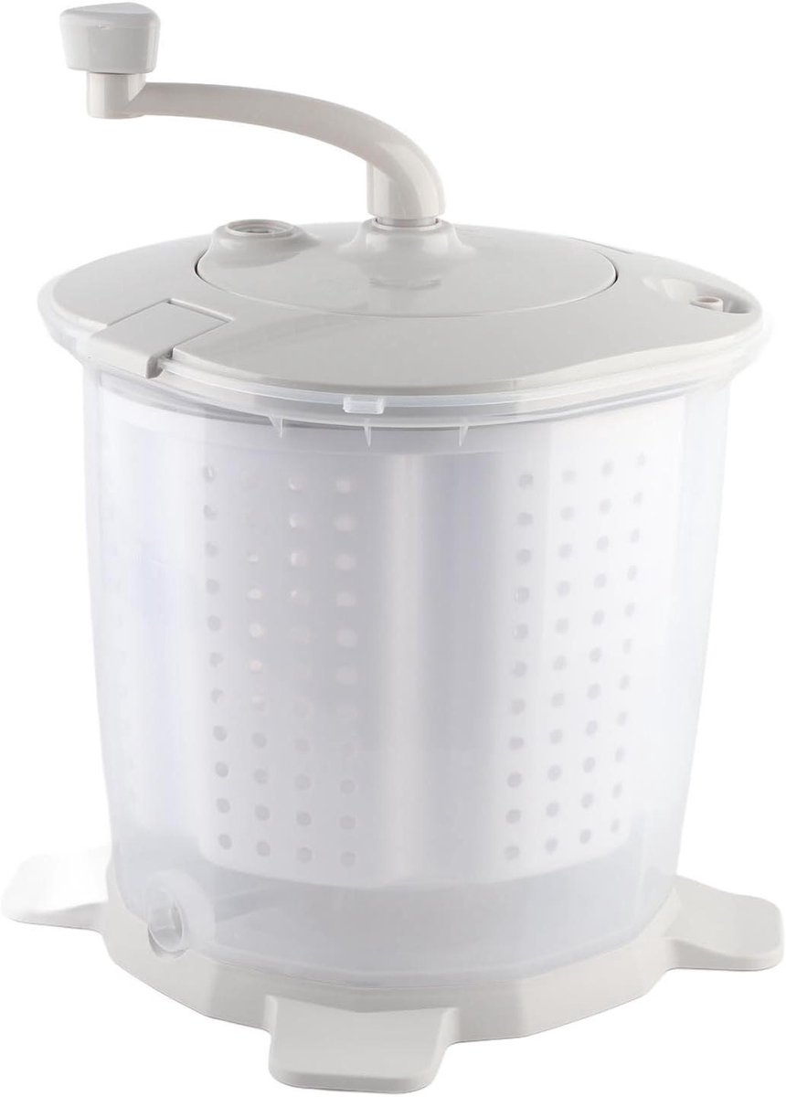 Mini Wasmachine Hand Crank Model Kleine Was Efficiënte Centrifuge 40 x 37 x 36 cm Grijs