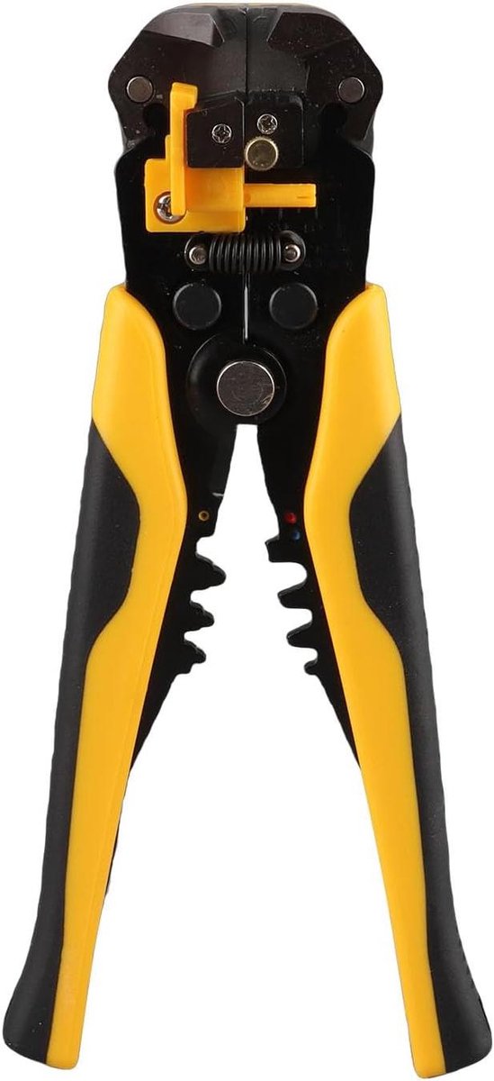 Krimptang set - Draadstripper tang - Elektrisch klussen - 3-in-1 functie - 02-60 mm² - Zwart
