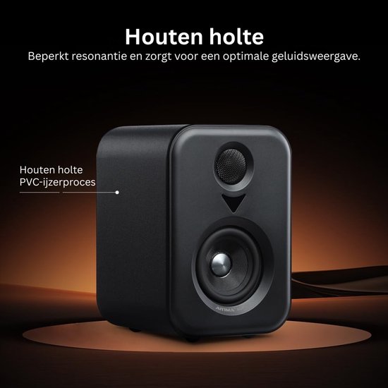 CLVP® Boekenplank Speakers - HiFi Speakers - Stereo Speakers van CLVP — afbeelding 4