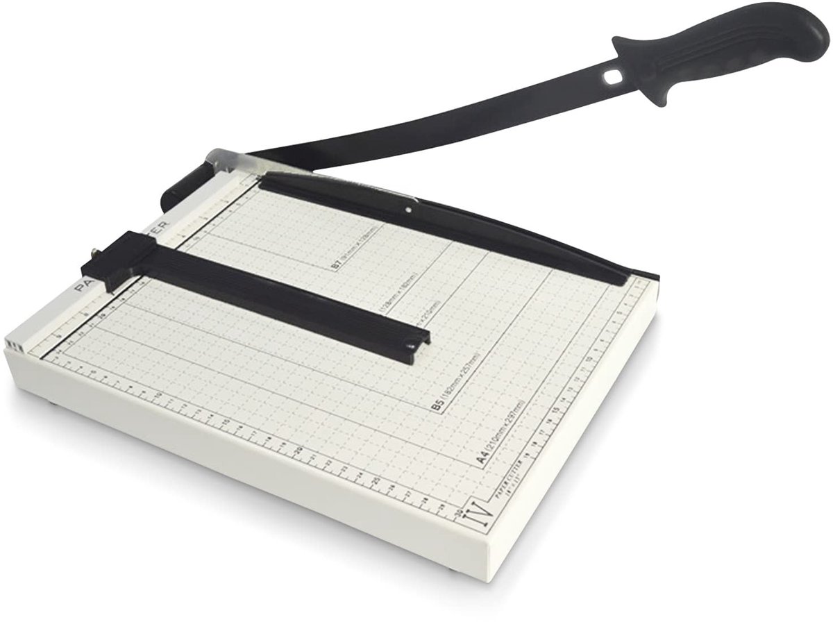 Cosensi - Heavy Duty Papiersnijder 30 cm voor Kantoor en Creatief Gebruik
