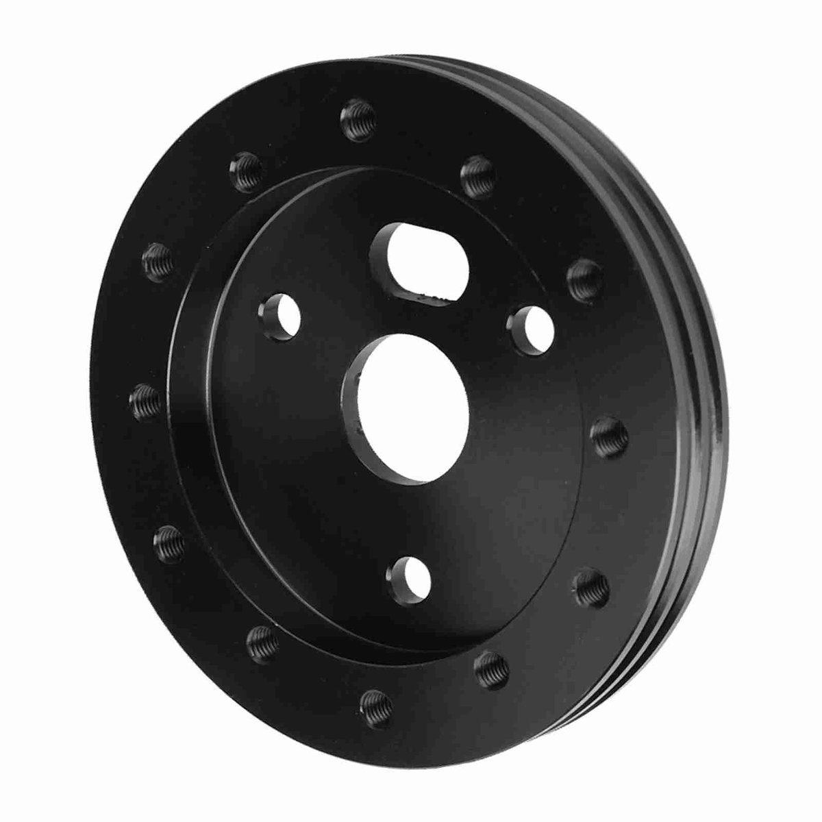 Cosensi - Auto Stuurnaaf - Stuurwielafstandhouder - Praktisch - Zwart - 6-gaats Adapter - Universel Stuurwiel - 0,5in Hub Spacer Pad
