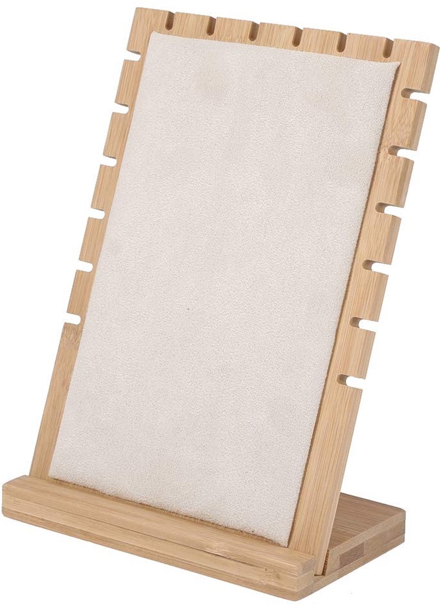 Cosensi- Sieradenhouder Duurzaam - Sieraden Organizer - Sieradenrek - Armband Houder - Ringenhouder - 25x44x8.5cm - Sieradenstandaard